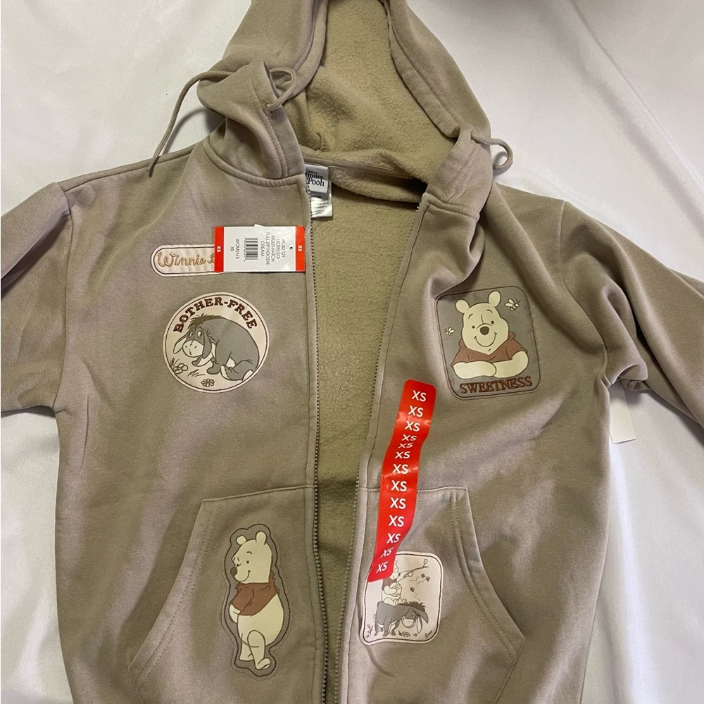 Disney Tan Winnie the Pooh and Eeyore Jacket - Picture 8 of 11